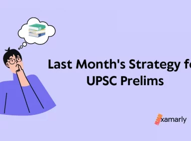 last month's strategy for UPSC prelims