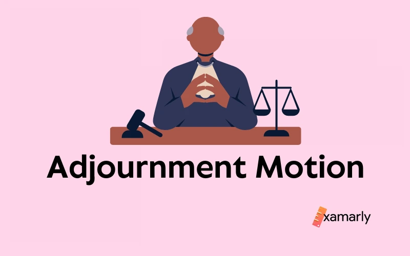 what is adjournment motion
