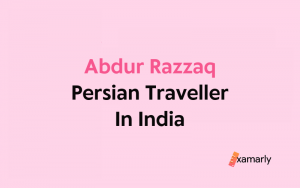 Abdur Razzaq Persian Traveller In India
