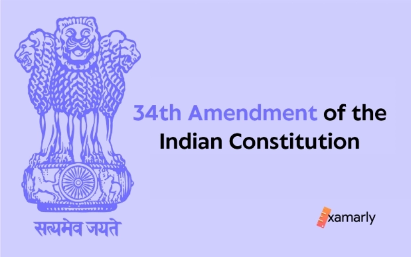 34th Amendment of the Indian Constitution