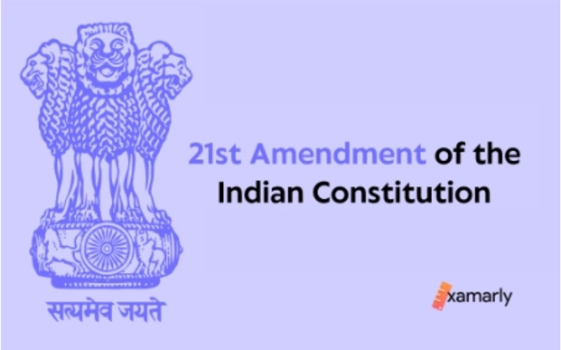 21st Amendment of the Indian Constitution
