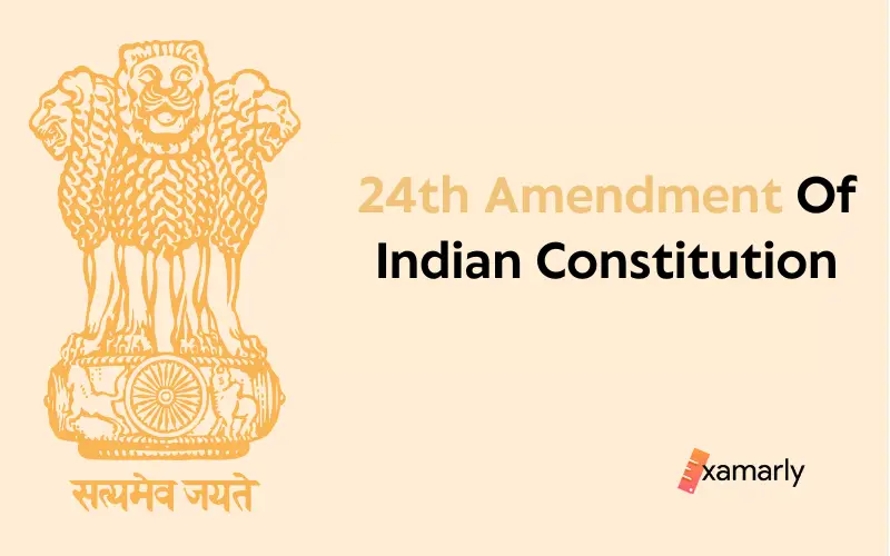 24th amendment of indian constitution