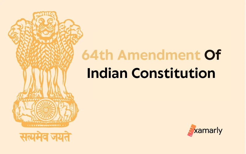 64th amendment of indian constitution