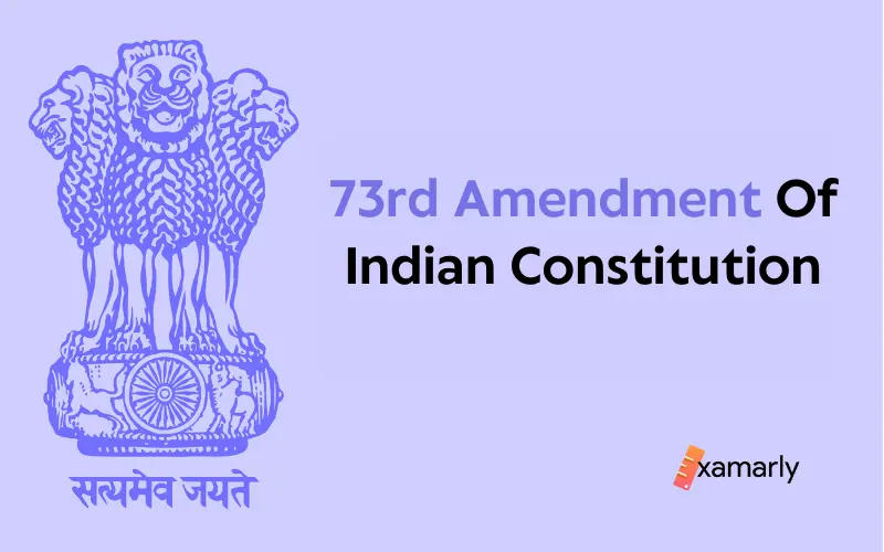 73rd amendment of indian constitution