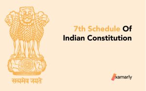 7th schedule of indian constitution