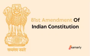 81st amendment of indian constitution