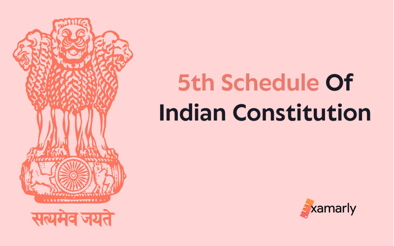 5th schedule of indian constitution