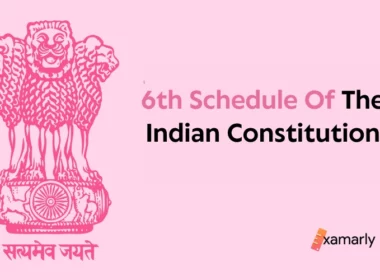6th schedule of indian constitution