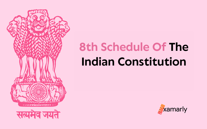 8th schedule of indian constitution