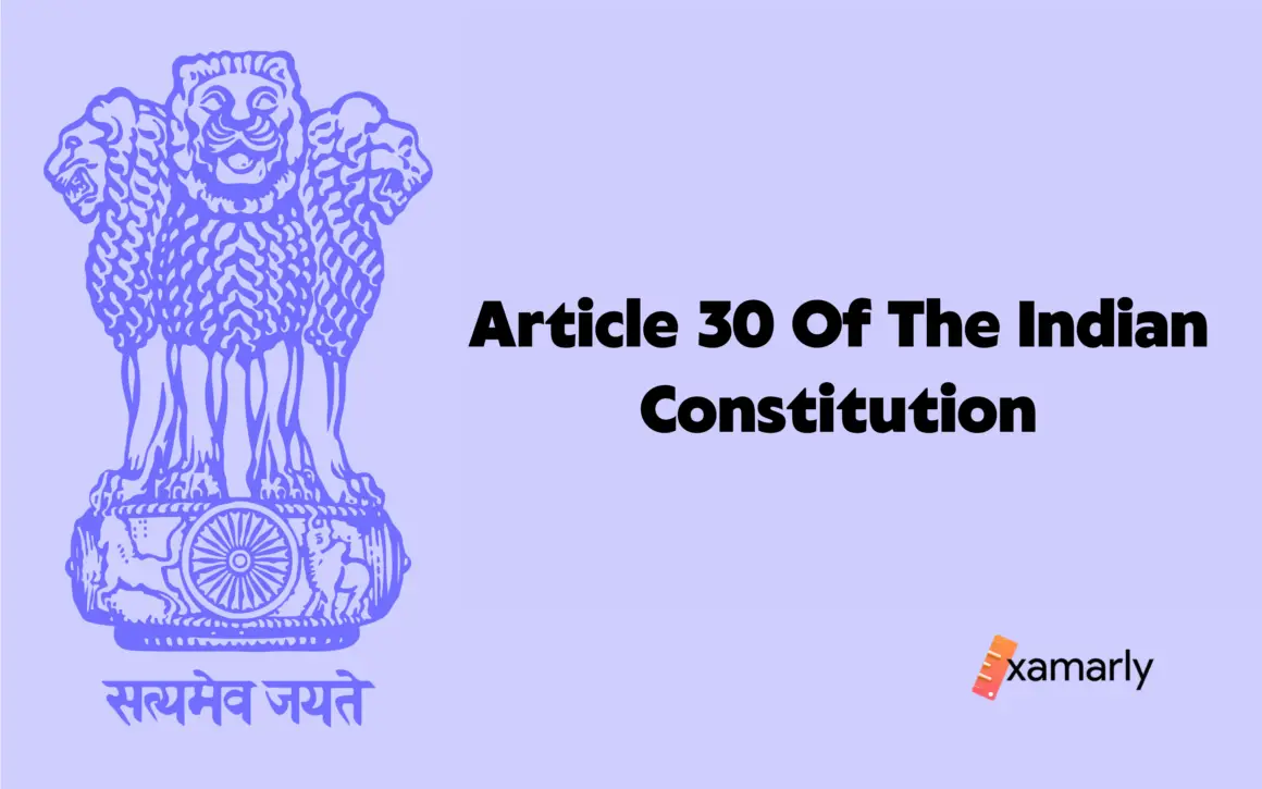article 30 of the indian constitution