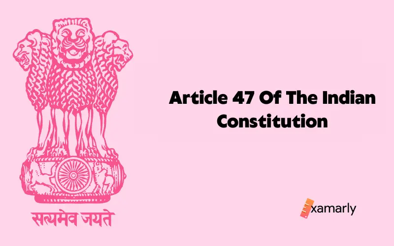 Article 47 Of The Indian Constitution