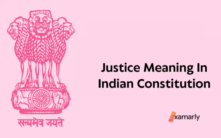 Justice Meaning In Indian Constitution // Examarly