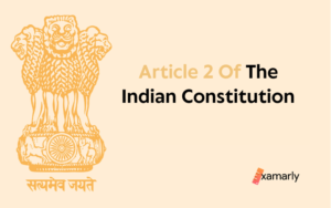 article 2 of indian constitution