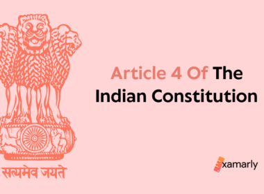 article 4 of indian constitution