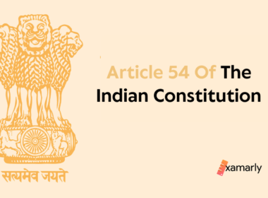 article 54 of indian constitution