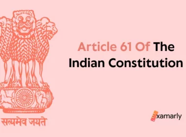 article 61 of indian constitution
