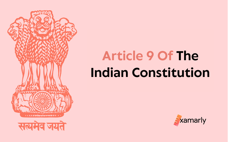 article 9 of indian constitution