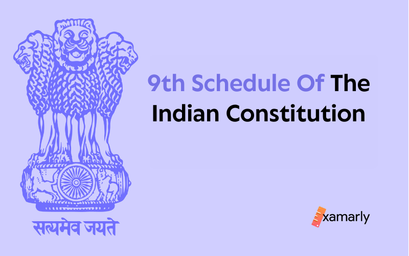 9th schedule of indian constitution