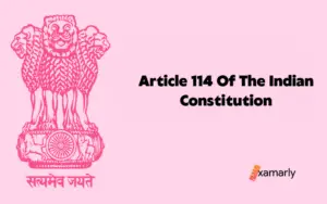 Article 114 Of The Indian Constitution
