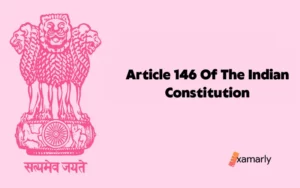 article 146 of the indian constitution