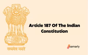 article 187 of the indian constitution