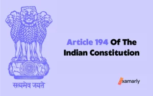 article 194 of the indian constitution