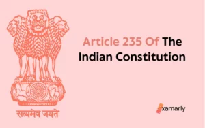 article 235 of indian constitution