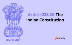 article 238 of indian constitution