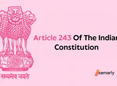 Article 243 Of The Indian Constitution