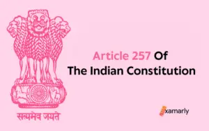 article 257 of the indian constitution
