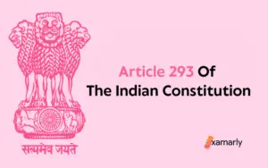 Article 293 Of The Indian Constitution
