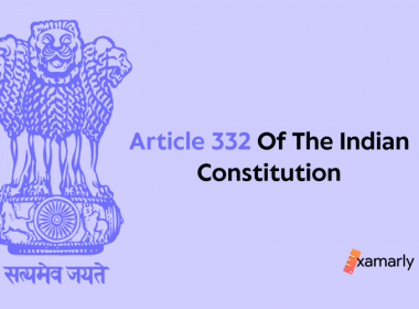 Article 332 Of The Indian Constitution