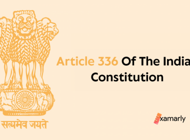 Article 336 Of The Indian Constitution