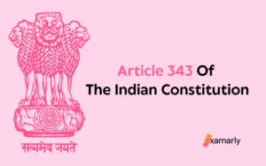 Article 343 Of The Indian Constitution