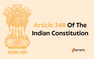 Article 348 Of The Indian Constitution