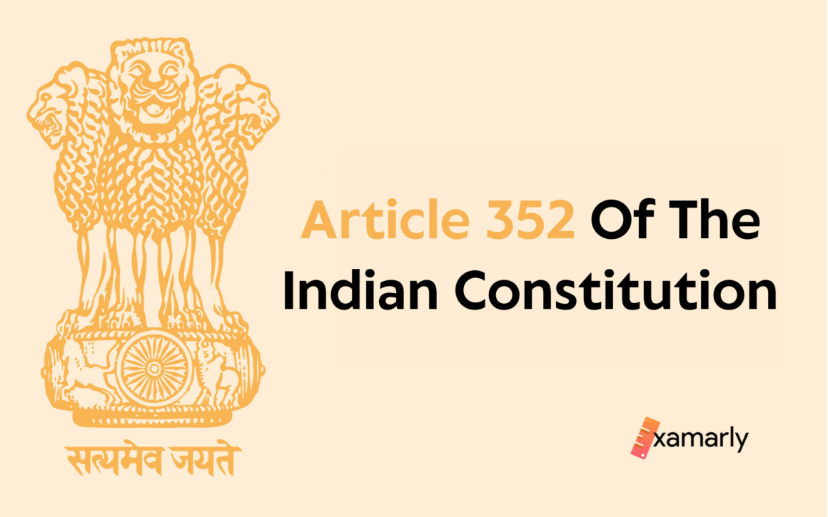 Article 352 Of The Indian Constitution