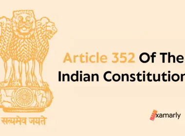 Article 352 Of The Indian Constitution