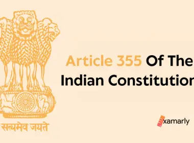 Article 355 Of The Indian Constitution