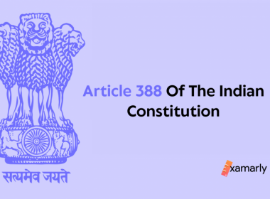 Article 388 Of The Indian Constitution