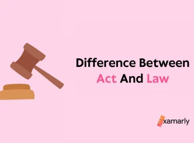 Difference Between Act And Law