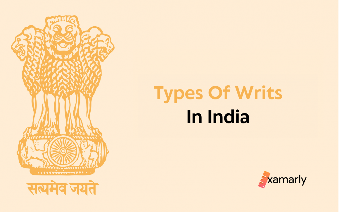 Types Of Writs In India