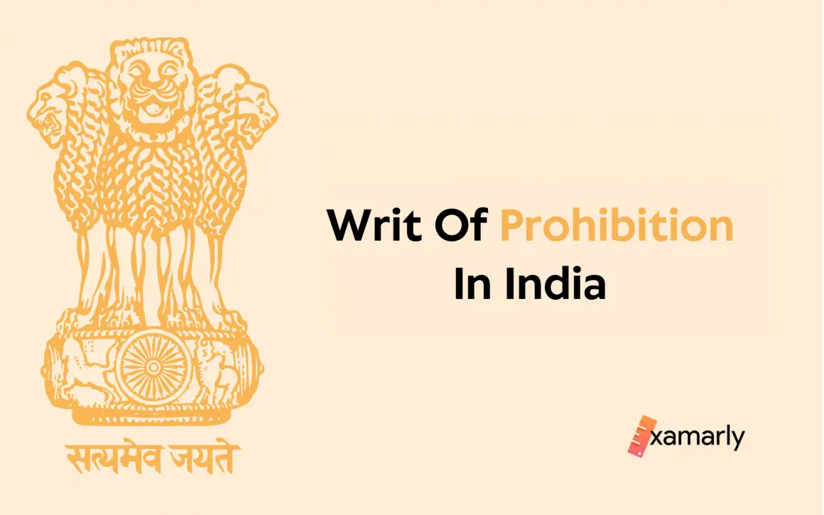 Writ Of Prohibition In India