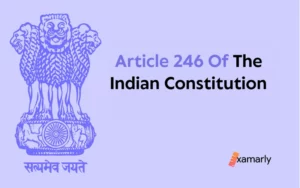 article 246 of indian constitution