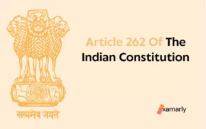 article 262 of indian constitution