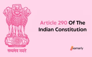 article 290 of the indian constitution