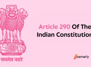 article 290 of the indian constitution