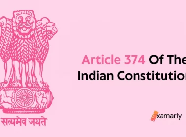 article 374 of the indian constitution