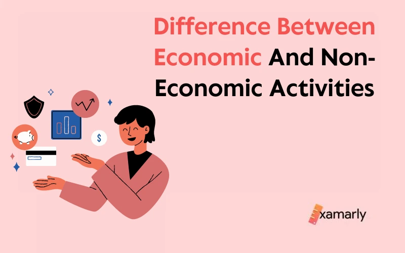 difference between economic and non economic activities