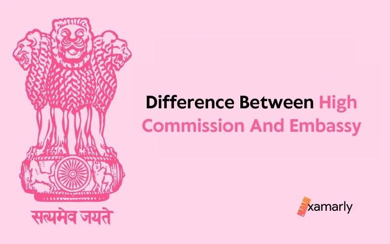 difference between high commission and embassy