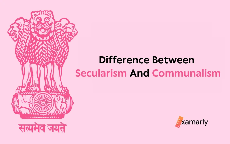difference between secularism and communalism
